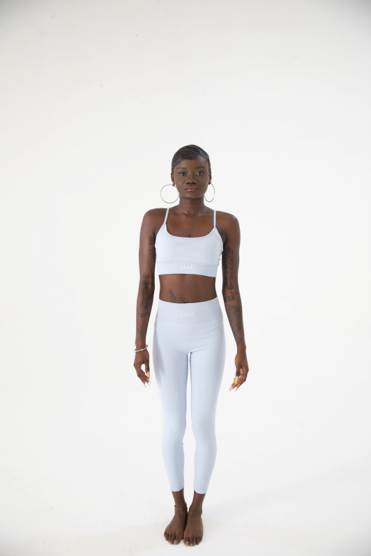 Sky | Crop Top + Leggings